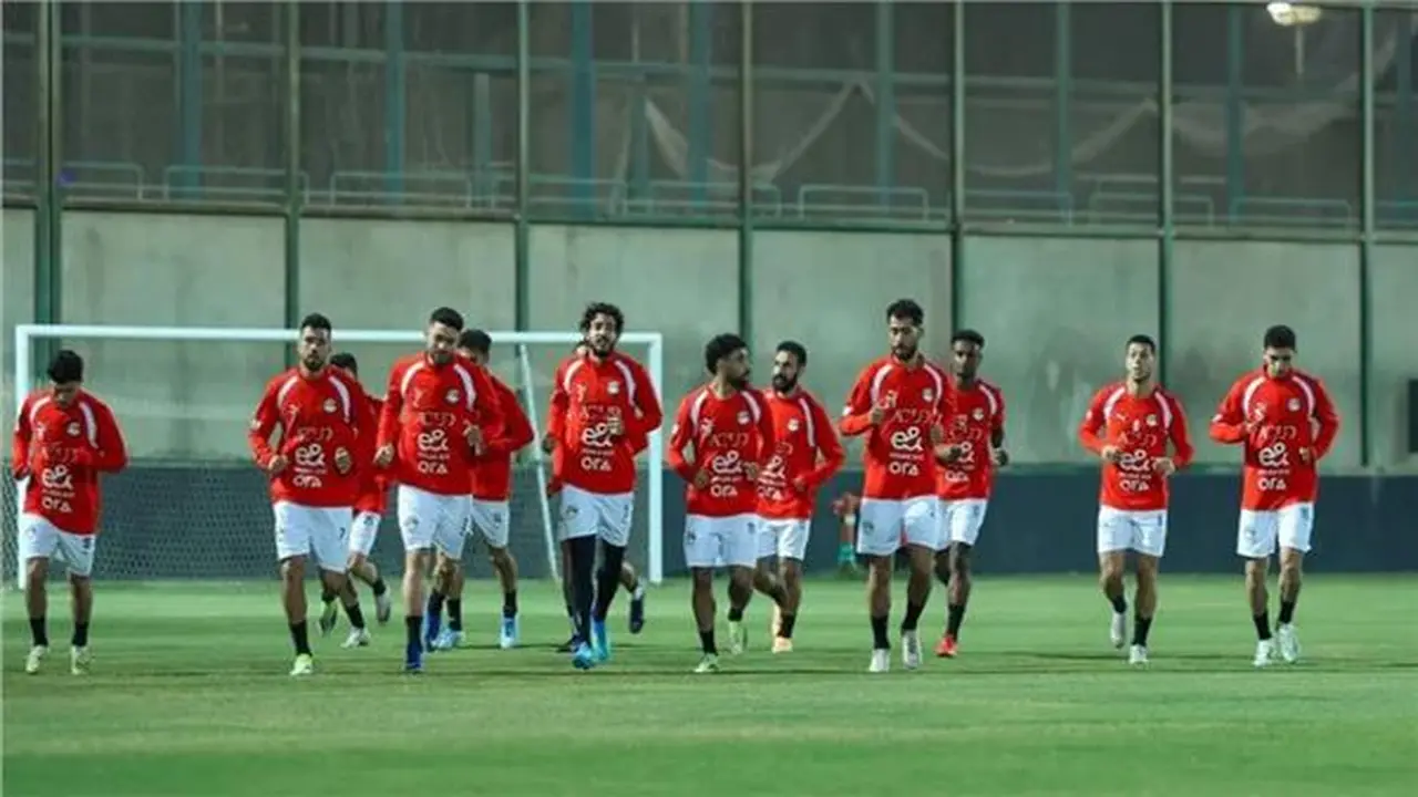 مران منتخب مصر الأول في سبوكين قبل مواجهة بلجيكا في كأس العالم